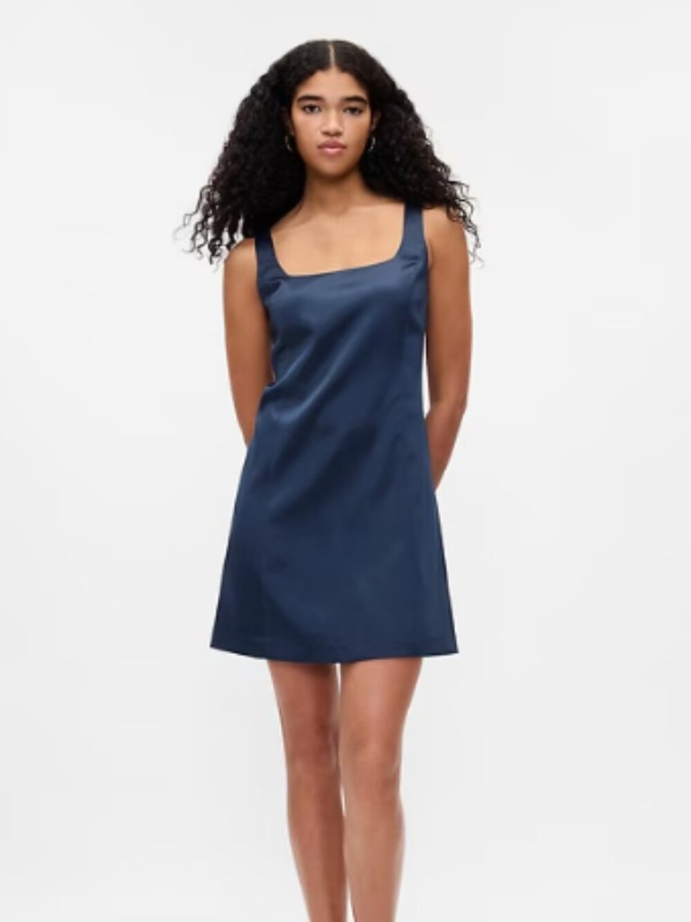 GAP Satin Mini Dress (L)